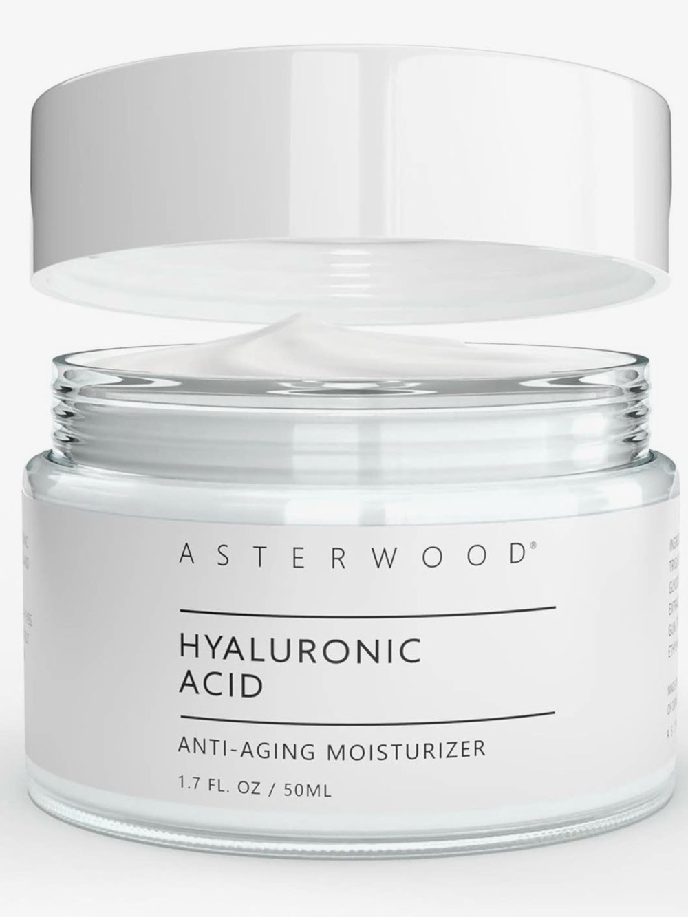 Asterwood Hyaluronic Acid Anti-Aging Moisturizer — White